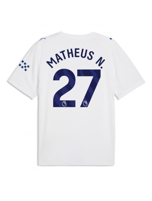Muži Futbalové oblečenie Manchester City Matheus Nunes #27 2026-27 Krátky Rukáv - Tretina Muži Futbalové oblečenie Manchester City Matheus Nunes #27 2026-27 Krátky Rukáv - Tretina